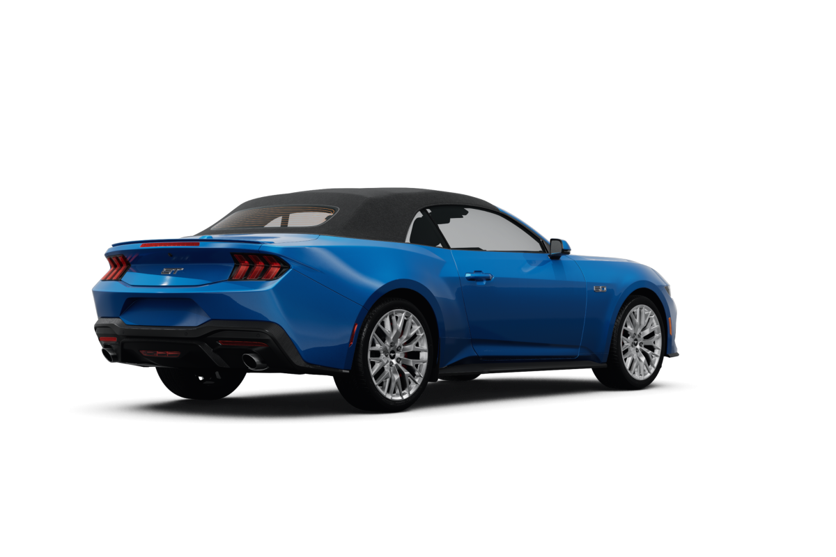 Ford Mustang - Back view Ford Mustang - Back view