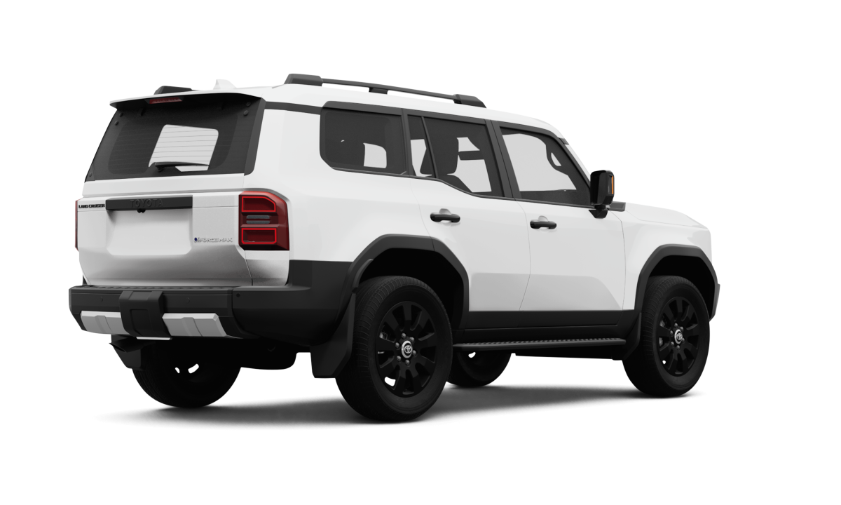 Toyota Land Cruiser - Back view Toyota Land Cruiser - Back view