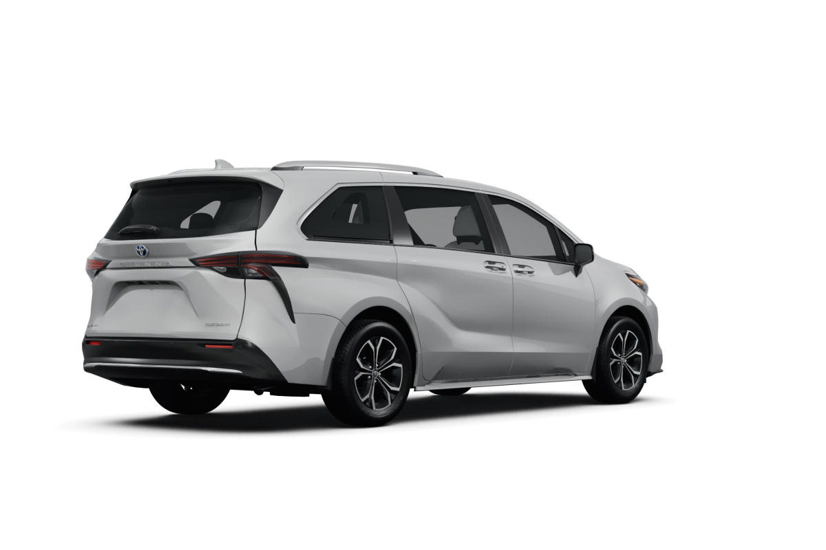 Toyota Sienna - Back view Toyota Sienna - Back view